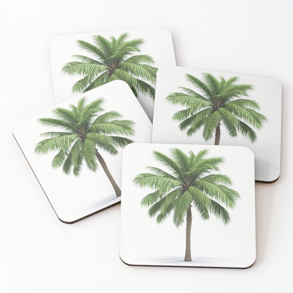 Item preview, Palm tree illustration on white background illustration designed and sold by ArtyBuys.