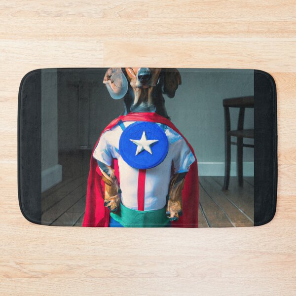 Item preview, Dachshund Superhero #34 designed and sold by DachshundClub.