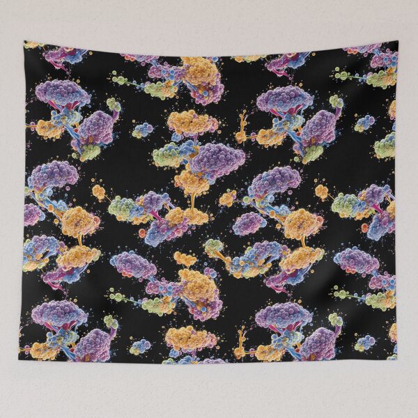 Item preview, Abstract Cell Seamless Pattern designed and sold by YPSimon.