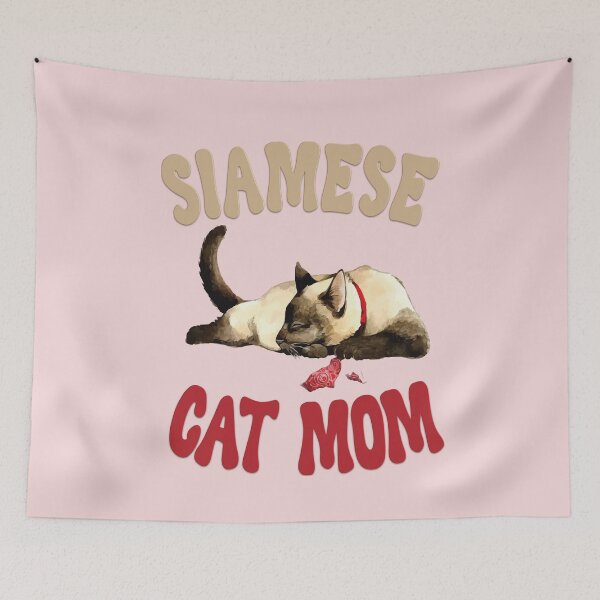 Item preview, Siamese cat mom designed and sold by Fateh-Kro ⭐⭐⭐⭐⭐.