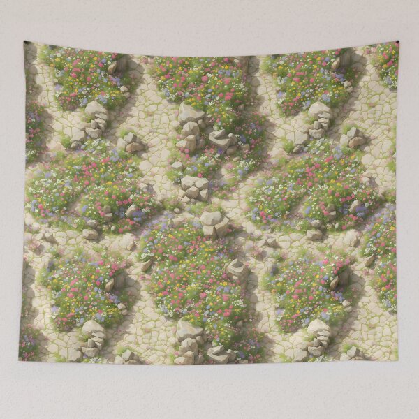Item preview, Anime style scene seamless pattern designed and sold by YPSimon.