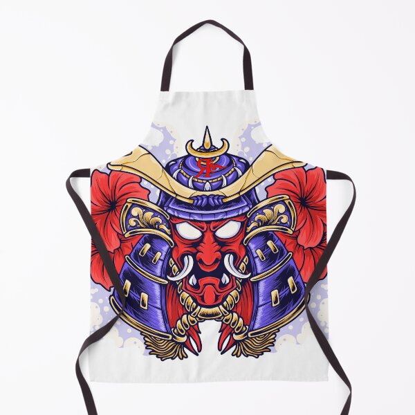 Item preview, ROGUE RED JAPANESE SAMURAI ONI TATTOO ART designed and sold by Rogueclothes.