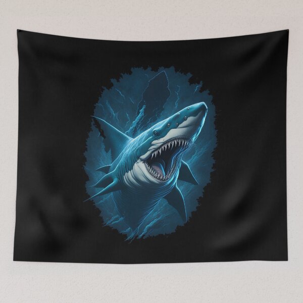 Item preview, big shark hungry designed and sold by aprlarts.