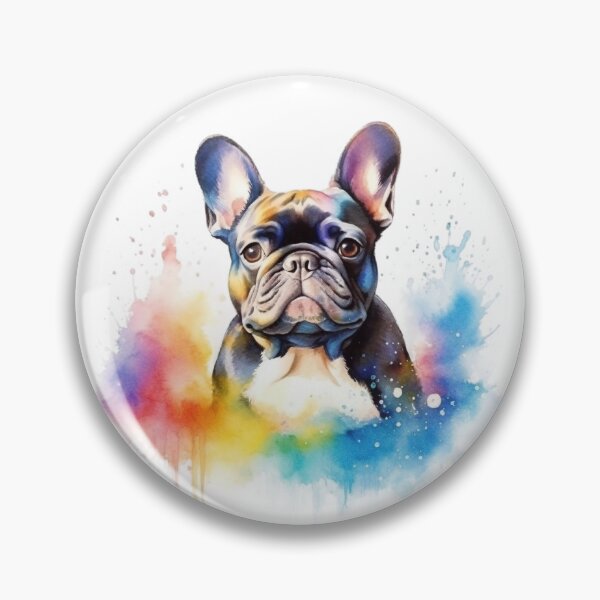 Item preview, Watercolor Bulldog Portrait designed and sold by Polnorandco.