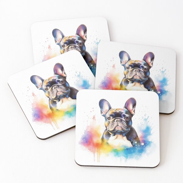Item preview, Watercolor Bulldog Portrait designed and sold by Polnorandco.