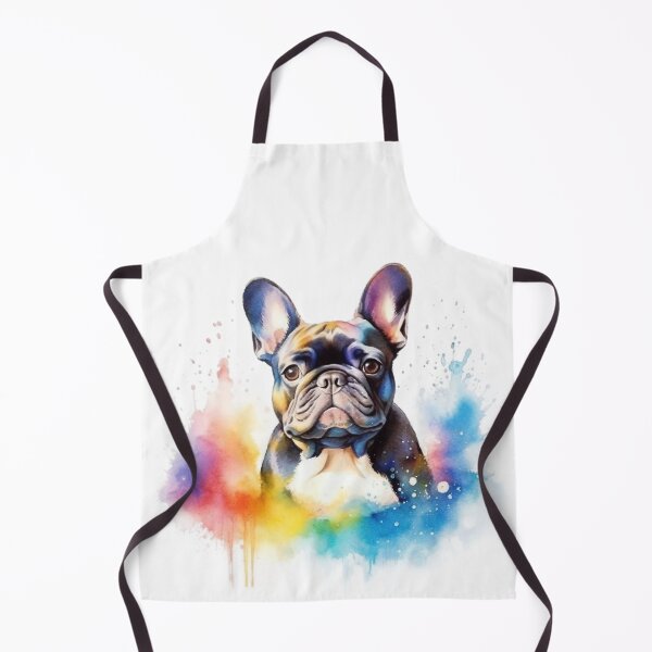 Item preview, Watercolor Bulldog Portrait designed and sold by Polnorandco.