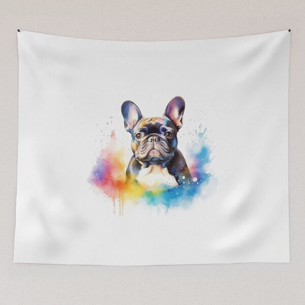 Item preview, Watercolor Bulldog Portrait designed and sold by Polnorandco.