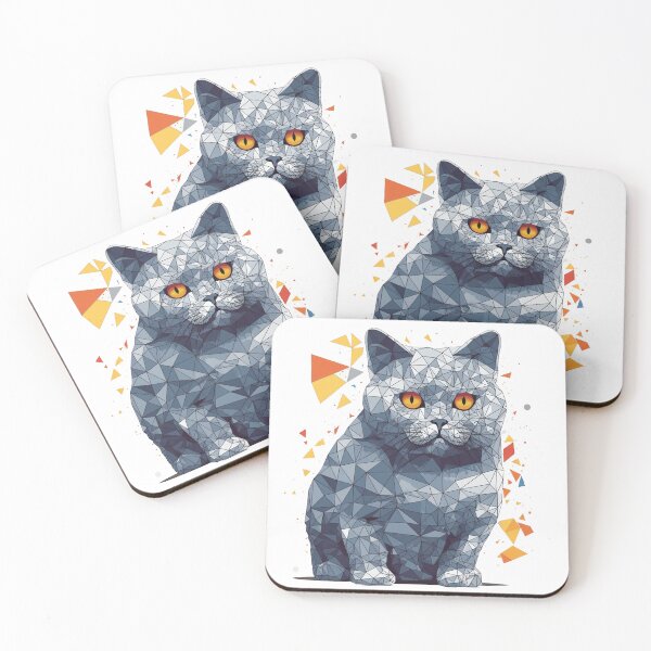 Item preview, British Shorthair: Original Art Design with Stripes and designed and sold by DooodleGod.
