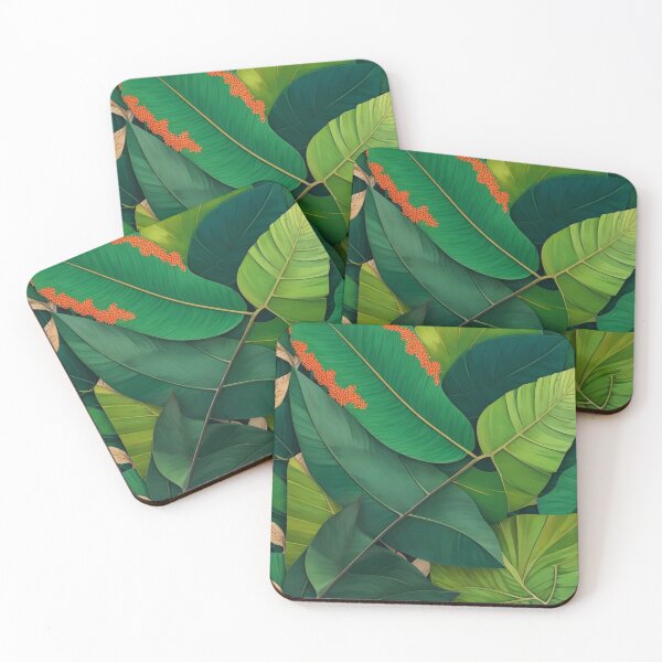 Item preview, Tropical Leaves designed and sold by likbatonboot.