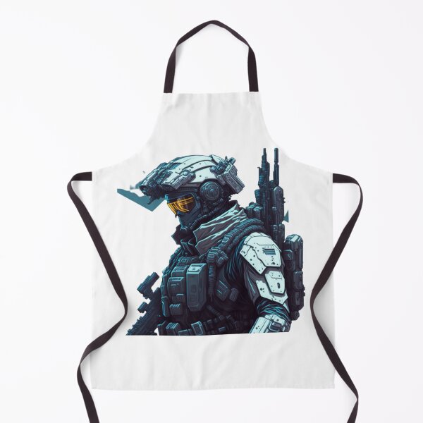 Item preview, Futuristic Soldier - Sci-Fi designed and sold by aiprintiq.