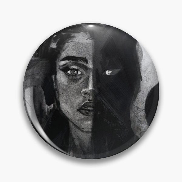 Item preview, Two Faced // designed and sold by Art by Maria Milenova.