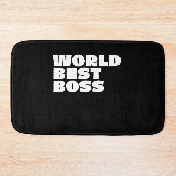 Item preview, World's Best Boss | Sticker | T-Shirt designed and sold by TeeeCrafted.