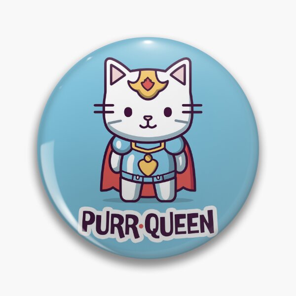 Item preview, Purr Queen designed and sold by MadSwellDesigns.