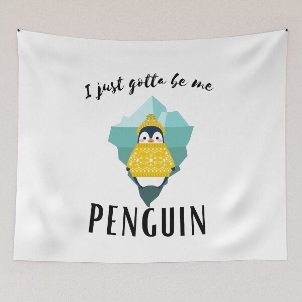 Item preview,   I just gotta be me penguin  _ Funny penguin Quote  designed and sold by unique things.