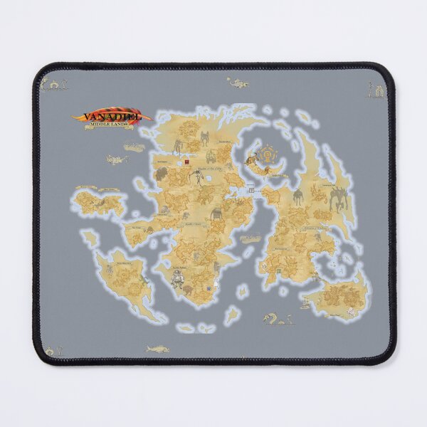 Item preview, Vanadiel Middle Lands Map designed and sold by Michael McClure.