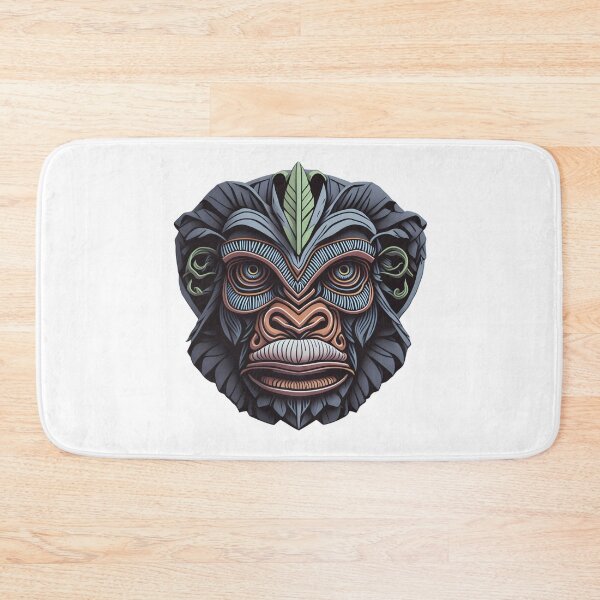 Item preview, DPrompt Design, T-Shirt, Funny Shirt, Dad Gifts, Mom Gift, Their Gifts , Graphic Tee, Cute TRIBAL APE MASK designed and sold by DPrompt.