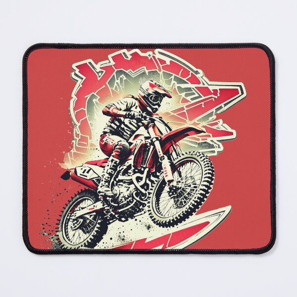Item preview, Enduro motocross logo red designed and sold by Time4Space.