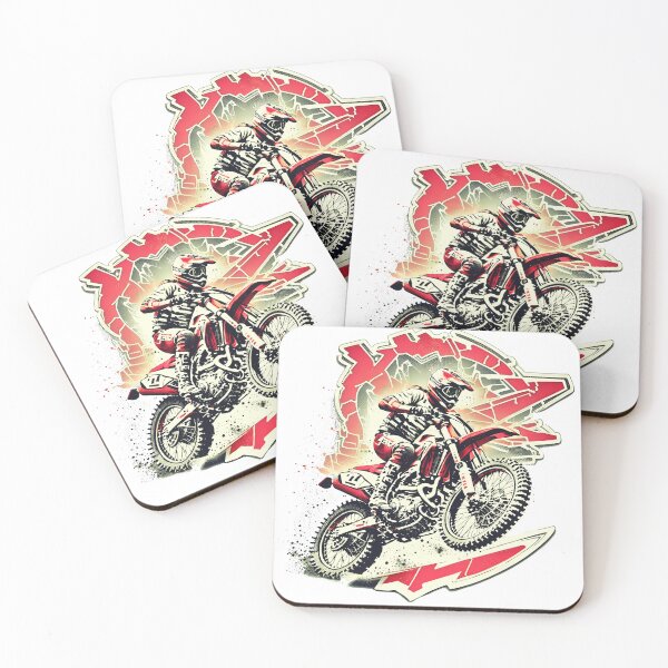 Item preview, Enduro motocross logo red designed and sold by Time4Space.