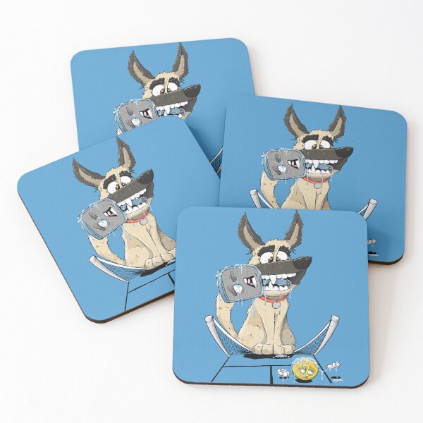 Item preview, Playtime Chaos: Drooling Dog Destroys Pickleball Paddle and Net designed and sold by MattyMitchell.