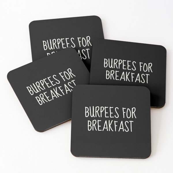 Item preview, Burpees For Breakfast | morning exercise designed and sold by TshirtWing.