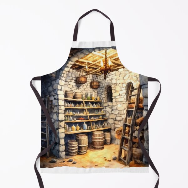 Item preview, Farmhouse Wine Cellar Clipart, Wine Storage, Rustic Cellar, Vintage Wines, Wine Collection, Farmhouse Winery, Wine Tasting designed and sold by CoolorPaint.