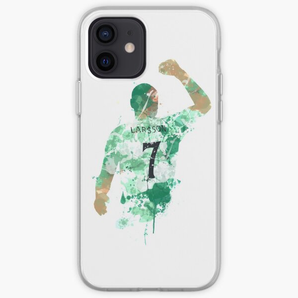 Henrik Larsson Celtic Legend Art iPhone Soft Case