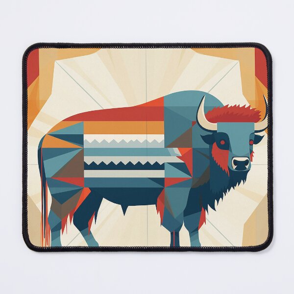 Item preview, Geometric Buffalo designed and sold by DavidLoblaw.