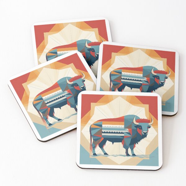 Item preview, Geometric Buffalo designed and sold by DavidLoblaw.