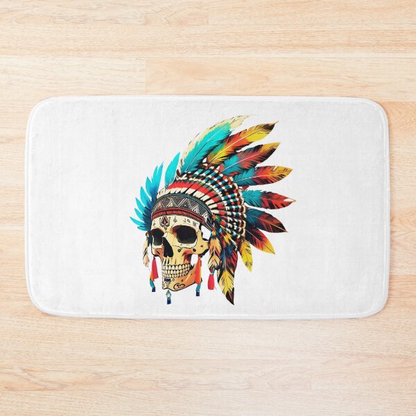 Item preview, DPrompt Design, T-Shirt, Funny Shirt, Dad Gifts, Mom Gift, Their Gifts , Graphic Tee, Cute Native American skull designed and sold by DPrompt.