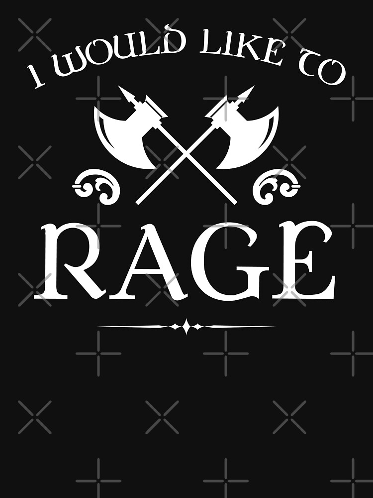 Disover Barbarian - I Would Like To Rage | Essential T-Shirt 