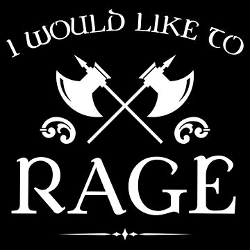 Artwork thumbnail, Barbarian - I Would Like To Rage by pixeptional