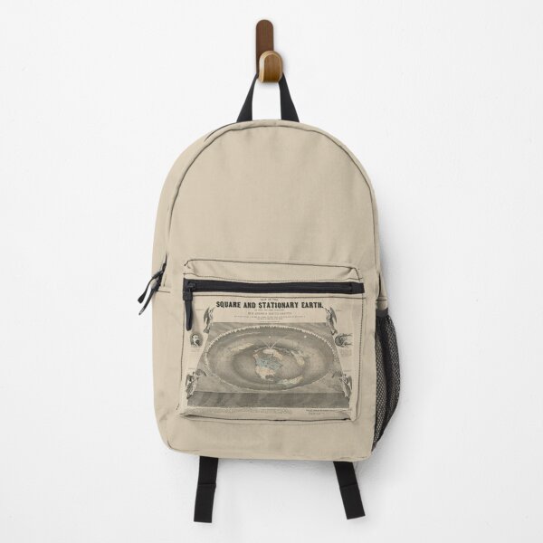 Item preview, Map of the Square and Stationary Earth designed and sold by isopsephism.