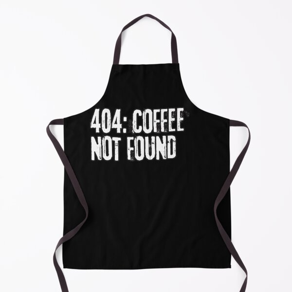 Item preview, 404: Coffee not found | Sticker | T-Shirt  designed and sold by TeeeCrafted.