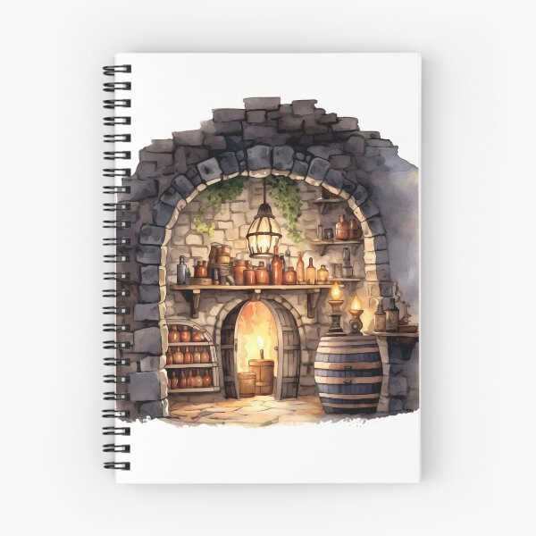 Item preview, Farmhouse Wine Cellar Clipart, Wine Storage, Rustic Cellar, Vintage Wines, Wine Collection, Farmhouse Winery, Wine Tasting designed and sold by CoolorPaint.