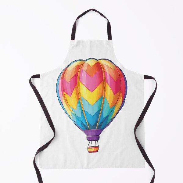Item preview, Lovable Kawaii Hot Air Balloon | Joyful and Vibrant designed and sold by PopPopGfx.