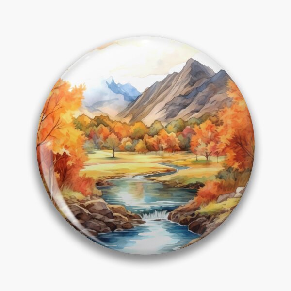 Item preview, Mountain Valley Clipart, Alpine Beauty, Majestic Peaks, Scenic Vista, Valley Serenity, Mountain Escape, Panoramic Views designed and sold by CoolorPaint.