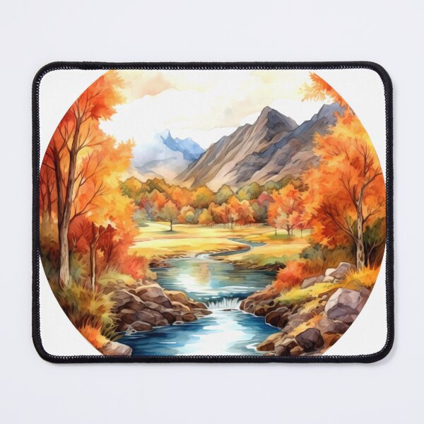 Item preview, Mountain Valley Clipart, Alpine Beauty, Majestic Peaks, Scenic Vista, Valley Serenity, Mountain Escape, Panoramic Views designed and sold by CoolorPaint.