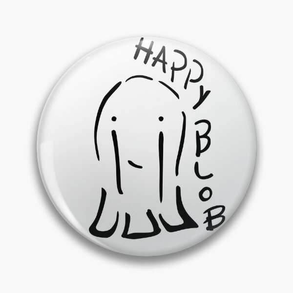 Item preview,  Happy Blob designed and sold by GhostInkRB.