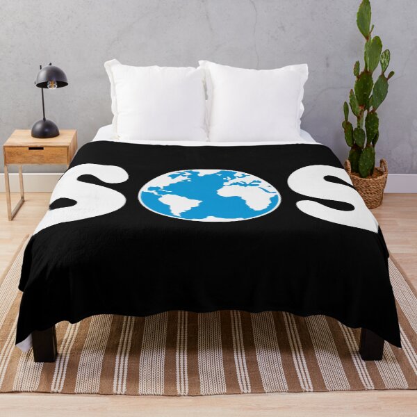 Item preview, SOS – Earth Overshoot Day / Climate Change (White / 2C) designed and sold by Roderix.