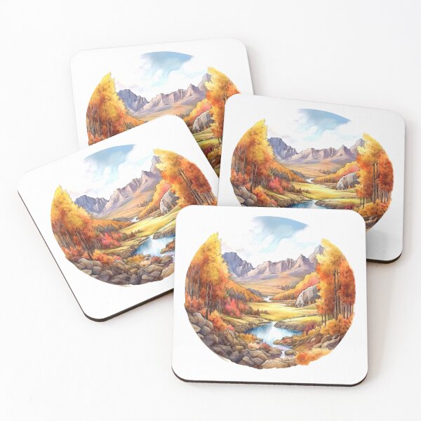 Item preview, Mountain Valley Clipart, Alpine Beauty, Majestic Peaks, Scenic Vista, Valley Serenity, Mountain Escape, Panoramic Views designed and sold by CoolorPaint.