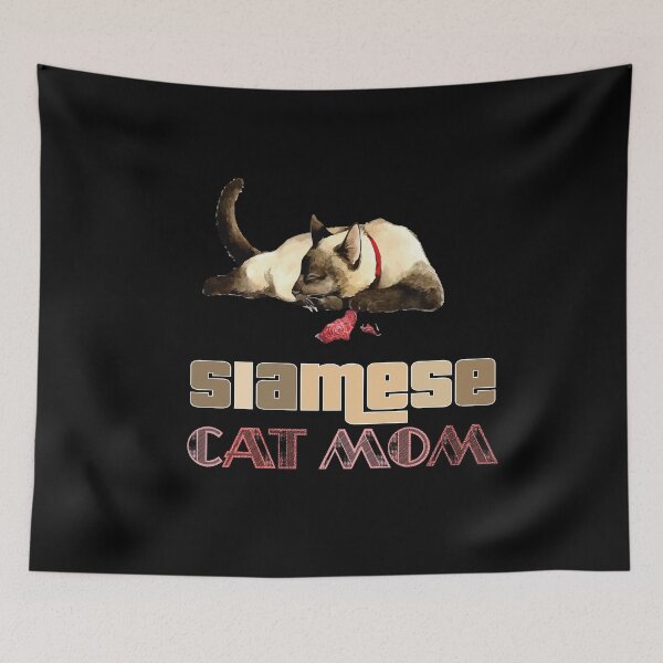 Item preview, Siamese cat mom designed and sold by Fateh-Kro ⭐⭐⭐⭐⭐.