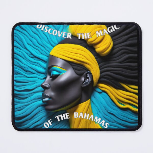 Item preview, Bahamas Woman Flag designed and sold by EclecticCharm.