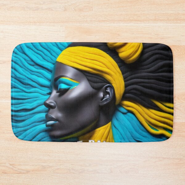 Item preview, Bahamas Woman Flag designed and sold by EclecticCharm.