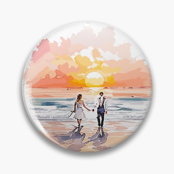 Artikelvorschau, Wasserfarben Hochzeitskarte II entworfen und verkauft von RKDDesigns.