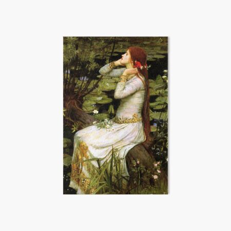 Aperçu de l'œuvre Ophelia 1894 - John William Waterhouse créée et vendue par forgottenbeauty.