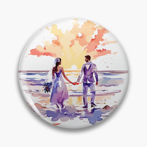 Artikelvorschau, Wasserfarben Hochzeitskarte III entworfen und verkauft von RKDDesigns.