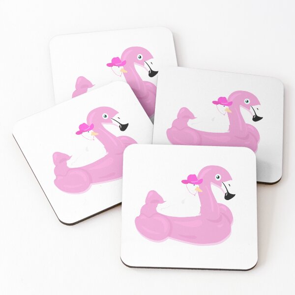 Item preview, Duck riding flamingo pool floaty designed and sold by Brandimichelle.