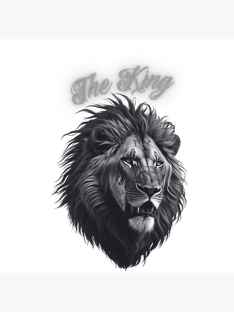 Angry Lion Face ArtWork