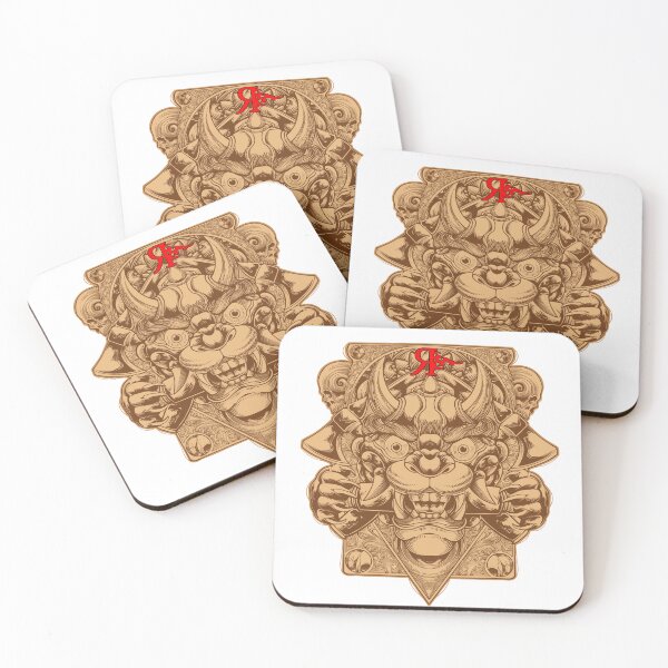 Item preview, ROGUE ONI MASK DESIGN TATTOO ART designed and sold by Rogueclothes.