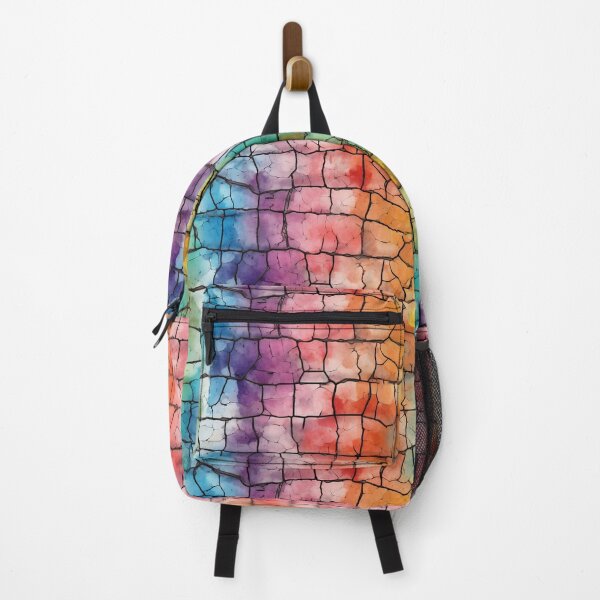 Item preview, Rainbow Colorful Watercolor Block Pattern designed and sold by Brainless Art.